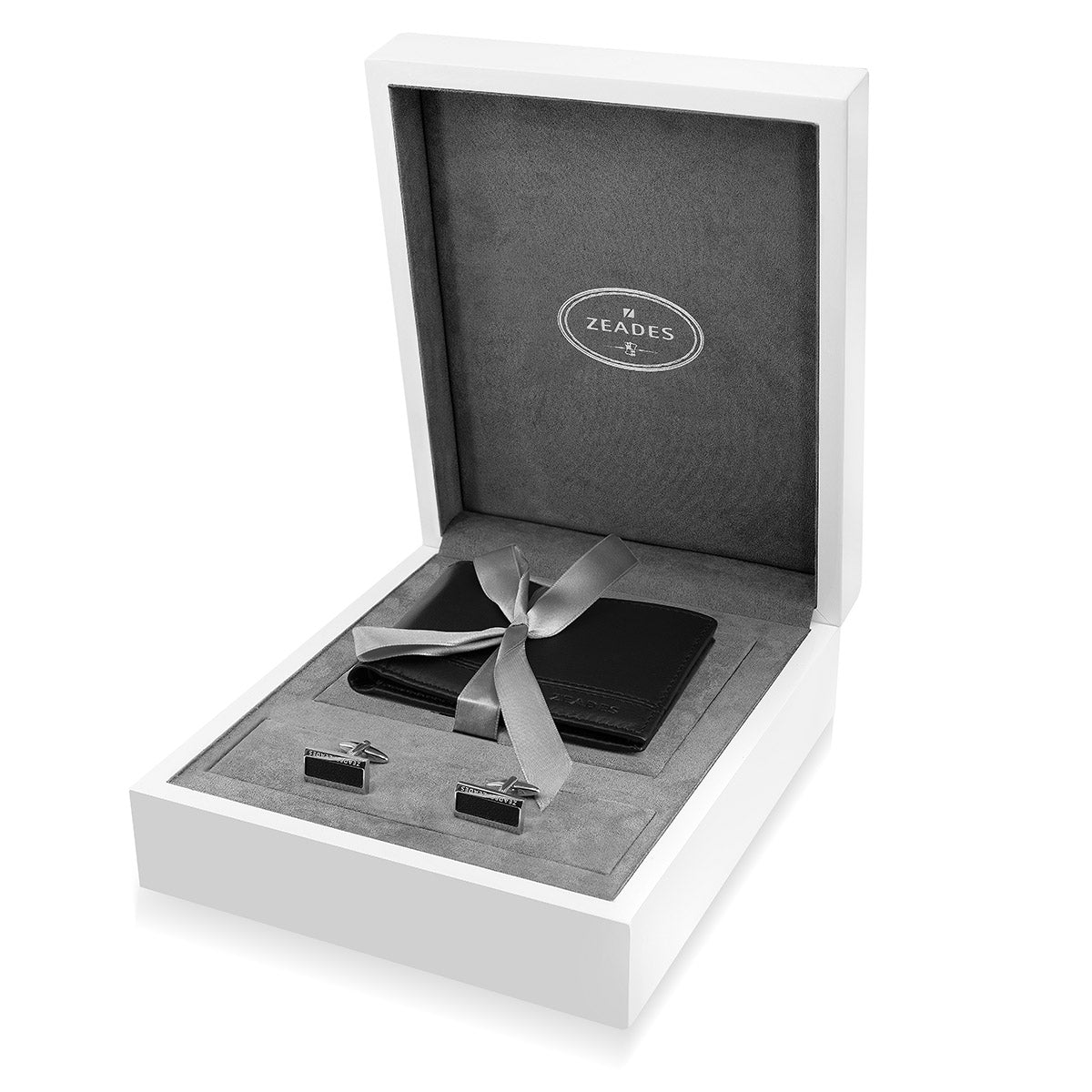 Men's Wallet and Cufflinks Gift Set